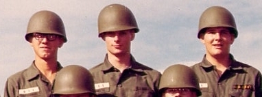 Ed Lotterman and other soldiers in Vietnam 1970