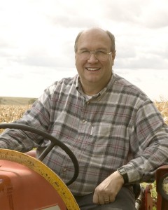 Ed on the family farm in southwest Minnesota, 2009.
